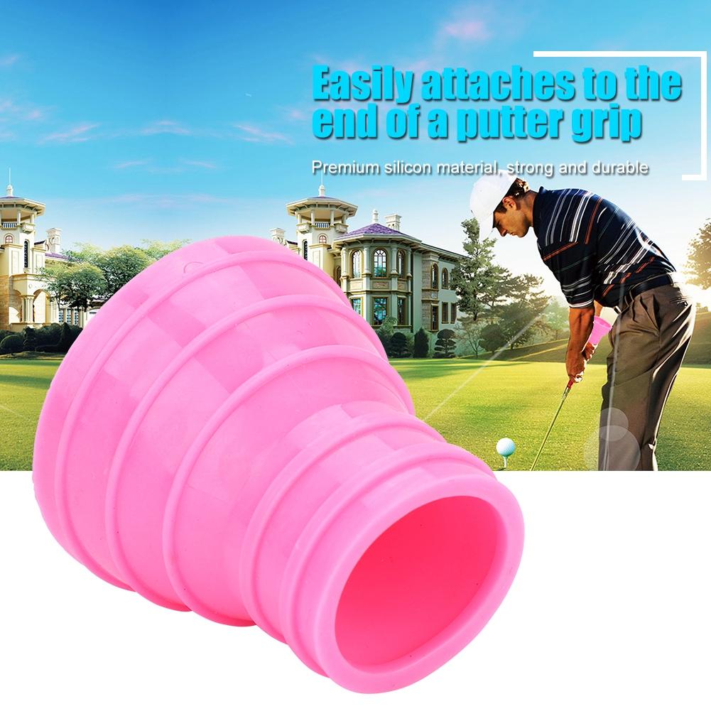 Pink Silicon Golf Ball Pick Up Claw Grabber Retriever Golfer Training Accessory