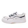 Real Soft Leather Sneakers Women's  Spring New Thick-soled Mesh Breathable Student Casual All-match Small White Shoes