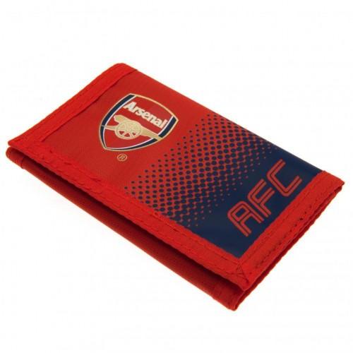 Arsenal FC Touch Fastening Fade Design Nylon Wallet