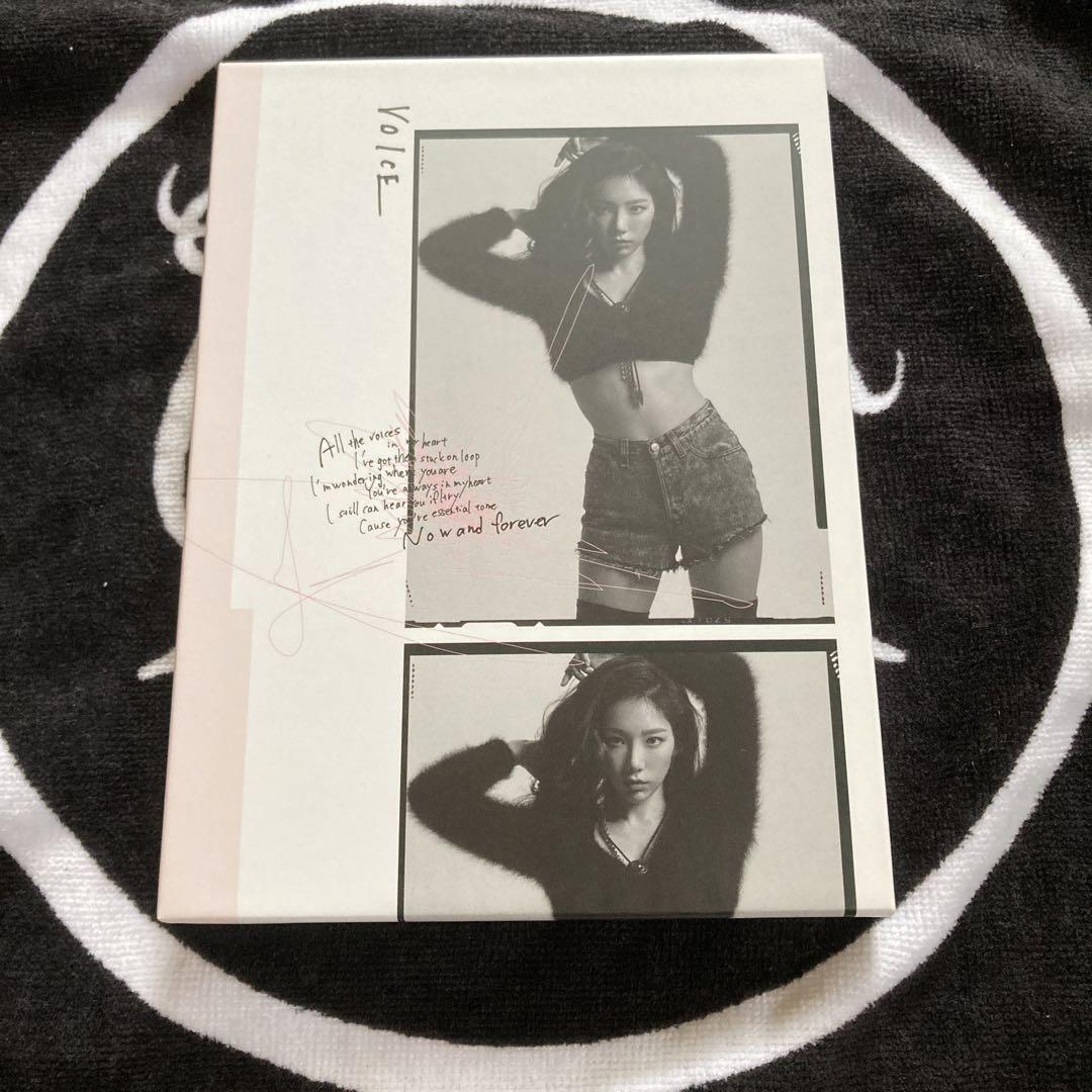 

[USED] VOICE First Press Limited Edition A Taeyeon TAEYEON Girls Generation CD