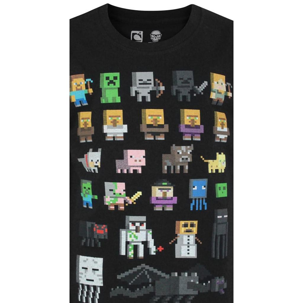 Minecraft Childrens/Boys Official Sprites Character T-Shirt