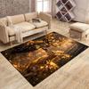 New Product Glowing Deer In Forest  Carpet for Living Room Bedroom Bedside Floor Mat Cloakroom Children Playing Mat Area Rug