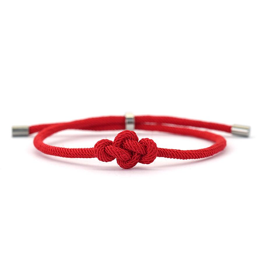 Noter Handmade Lucky Knot Rope Bracelet Unisex Selected High Quality 3mm String No Fading No Allergies Skin Friendly Materials