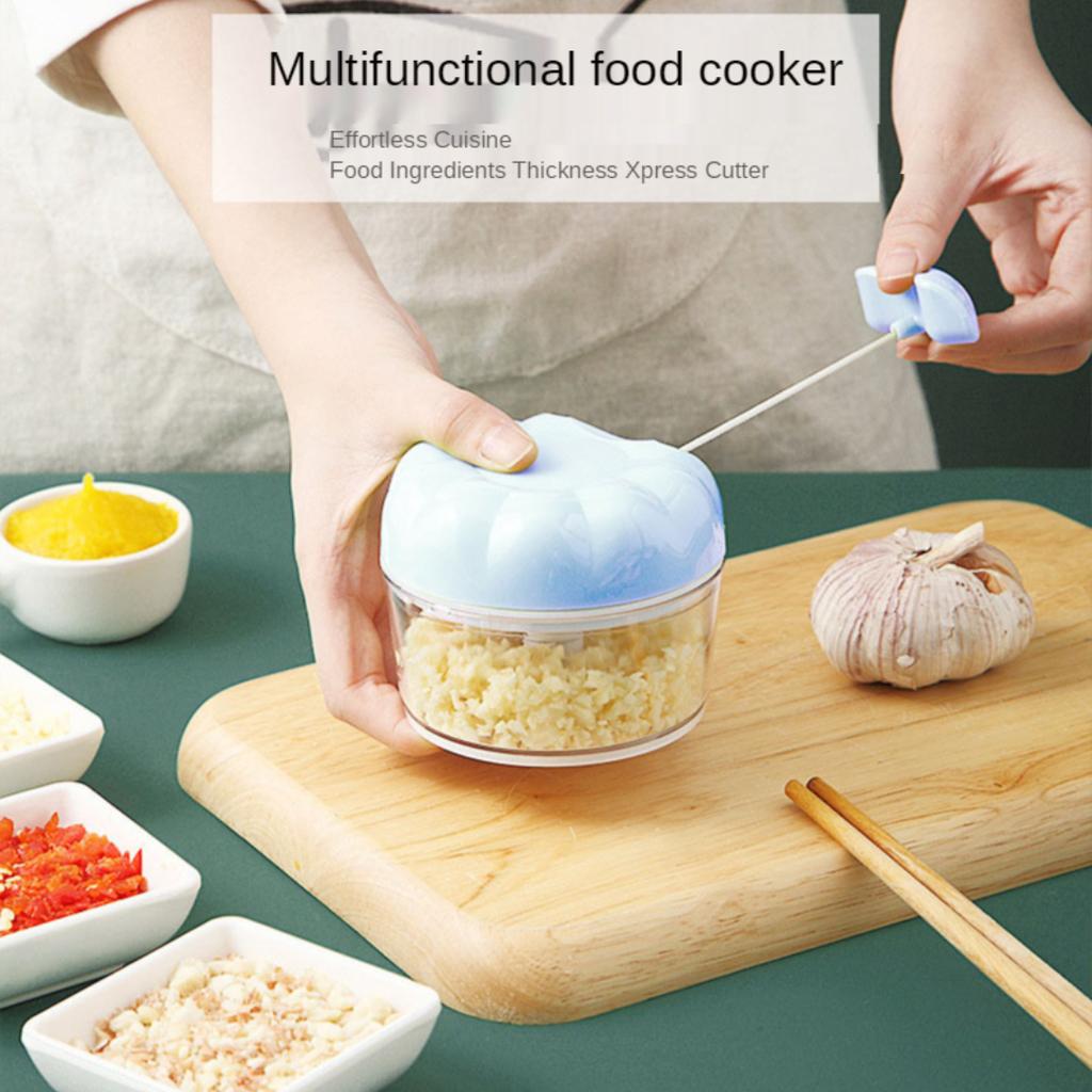 Multi-function Garlic Grinding Chopper Manual Garlic Food Vegetables Cutter Grinders Kitchen Gadgets Pepper Corn
