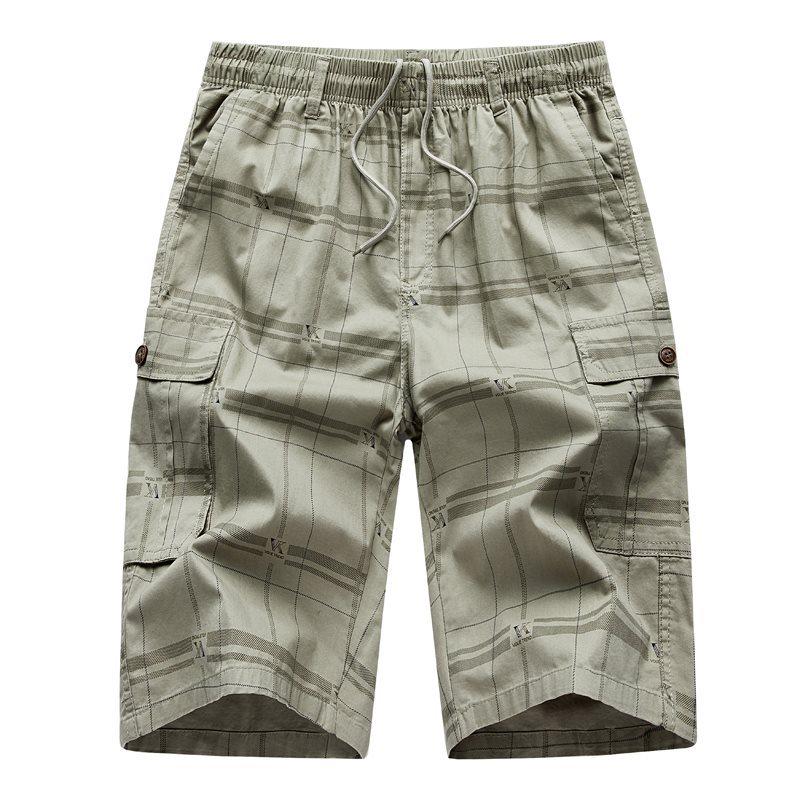 Men's Trendy Casual Summer Shorts - Loose, Lightweight, Seven-Part Pants for All Ages