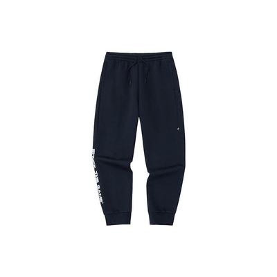 Basketball Series Letter Print Knitted Sports Pants Men Bottoms Basic-Black 152331344-1