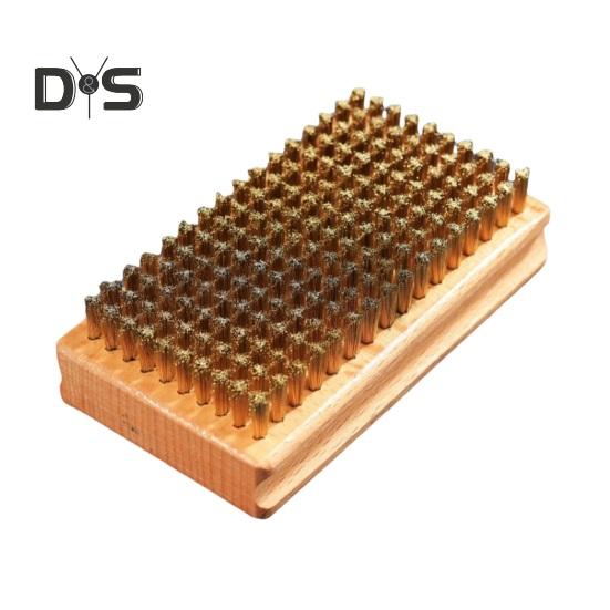 1/3-teiliges Snowboard-Wachs-Set, Snowboard-Wachs-Set, Nylon-/Messing-/Rosshaar-Bürste zum Snowboard-Wachsen, Polieren, Schattieren