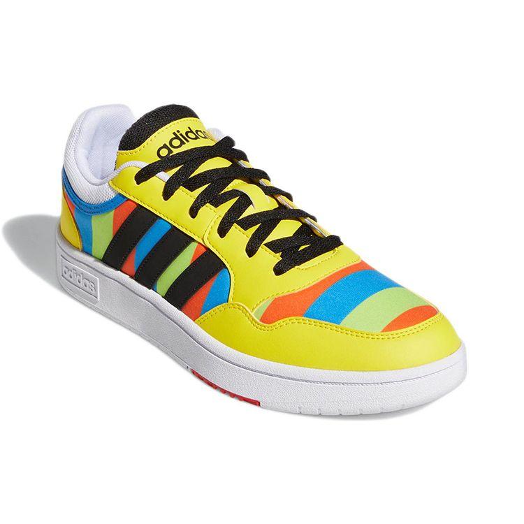 Adidas Neo Hoops 3.0 Sesame Street Collaboration Low-Top Sneakers Unisex Sneakers Yellow Blue GX3705