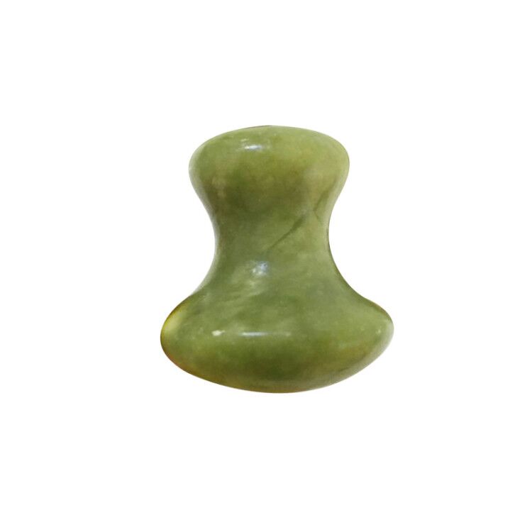 Natural Rose Quartz Stone Jade Mushroom Gouache Scraper Facial Massage Stone Face Massager Gua Sha Board Face Lifting Tools