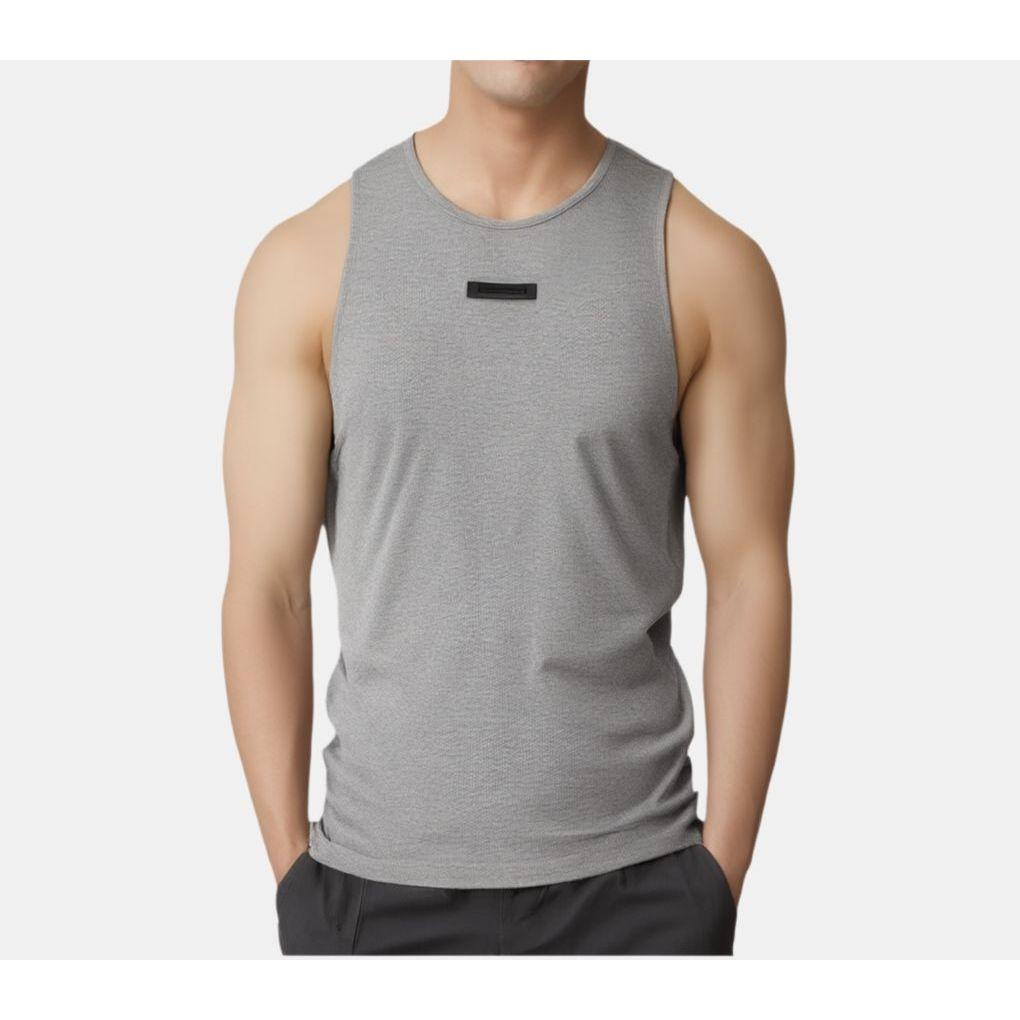 Fear of God Essentials Ribbed Tank Dark Heather Men Tops Grey 125BT244231F