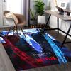 1pc Devil May Cry Dante & Vergil Anime Cartoon Design Office Chair Mat Non-Slip Carpet for Home Decor, Suitable for All Seasons.Y024