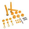 3 Sets Gas Can Spout Replacement Flexible Hoses Vent Covers and Nozzles for 1 2 5 10 Gallon Fuel Tank