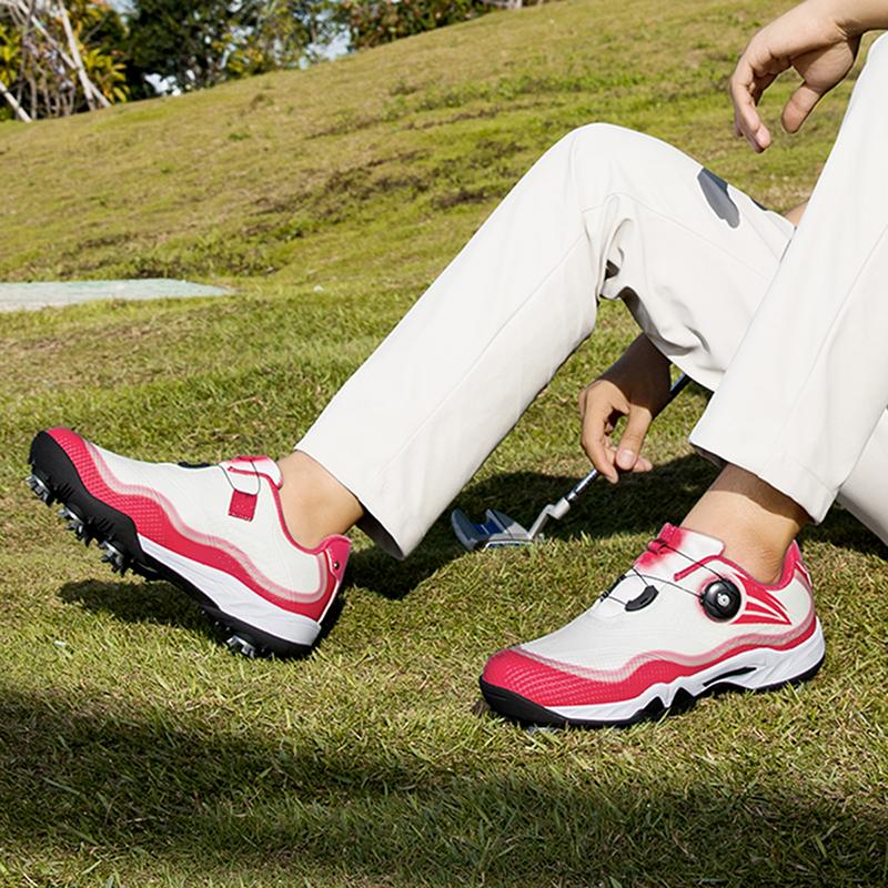 New Men Golf Shoes Lightweight Male Golfers Sneakers Comfortable Cushioning Shoes for Golfing
