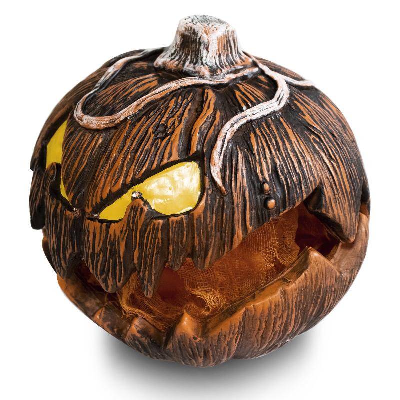 Halloween Thrilling Pumpkin Decoration Sound Lifting Pumpkins Head Light Halloween Decoration Haunted House Props Party Supplies