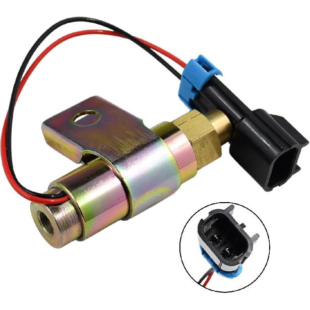Fan Clutch Solenoid Valve Compatible with Horton Kysor Bendix Borg Warner Systems 1689785C91 12V Car Fan Clutch Solenoid Valve with Harness F224903