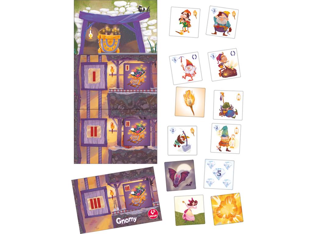 Kukuryku Family Board Game Gnomes Party Game For The Youngest