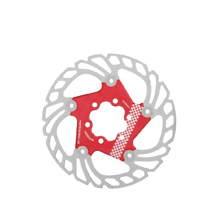 Bicycles Disc Brake Rotor, 140mm/160mm/180mm Mountain Bicycles Floating Brake Disc Bicycles Brake Pad Cycling Accessory