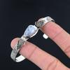Wyprzedaż Dnia Sióstr Srebro 925 Naturalny Opal Dendrytowy Rocznica Żony Etniczna Bransoleta