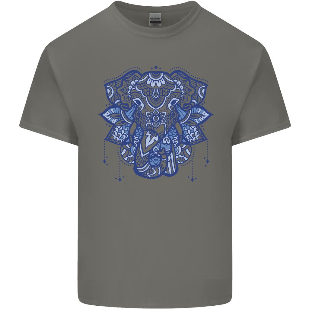 Unisexdala Art Elephant Unisexs Light Cotton TShirt