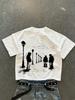 Summer New Arrival Relaxed Fit Crew Neck Designcasual And Stylish Leading Streetwear Trends Printed Tshirt Unisex Style