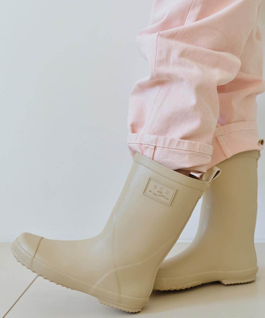 Bensimon Bsm Rain Boots Mid - Sand Shell