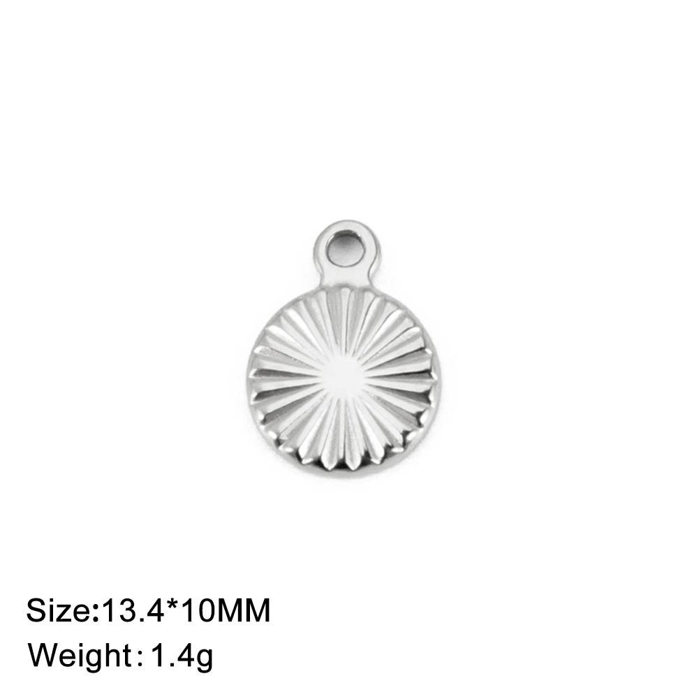 

Teamer Stainless Steel Gold Color Charms Butterfly Angel Shell Pendants for Bracelet Necklace Jewelry Earring Making Wholesale