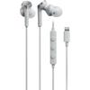 Audio-Technica ATH-CKS330Li Wired Earphones, 1.2m Lightning Cable, with Microphone, for iPhone, D...