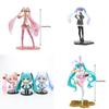Hatsune Miku Cartoon Virtual Singer Manga Statue Figurines Stunning Collectible Model Toy
