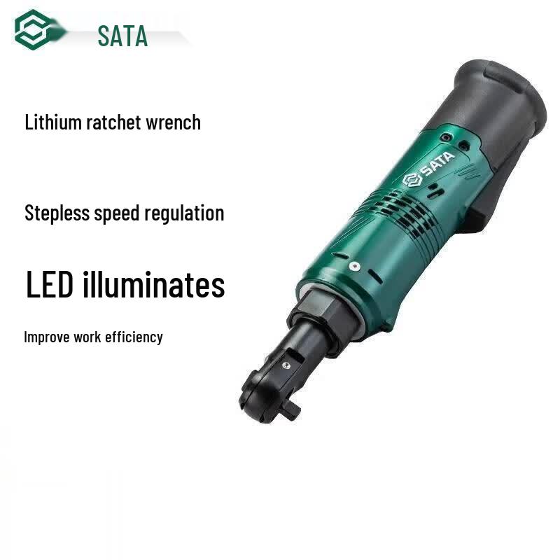 SATA 1/2-inch 14.4V Cordless Electric Ratchet Wrench 51082 CN Plug (adapter Included)