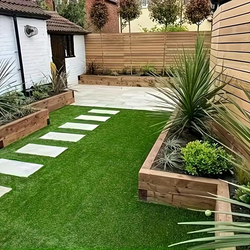 Large Luxury Artificial Grass thin Mats Durable Plastic Synthetic Lawns for Gardens Balconies Patios Restaurants Hotel Fake Tur