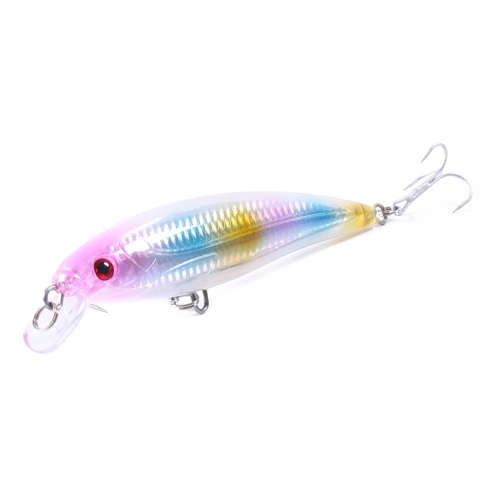 HENGJIA 1 stk 16cm 42g Laser Minnow Fiske Wobbler for Bass Gjedde Abbor Stor Sluk Dykkende Agn med Skarp Krok