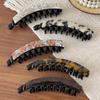 2025 Retro Acetate Banana Hair Clip - High Ponytail Claw Accessory