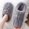 Cotton slippers winter home home new thermal shoes cotton drag couple non-slip slippers
