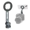 Collapsible Metal Phone Holder Featuring Magnetic Locking System Double Orientation Shoots Cold Shoe Expansion Interface