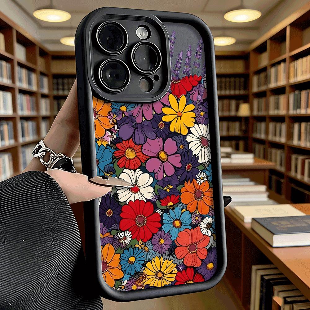Wildflowers with Lavender Shockproof Soft Phone Case For Xiaomi Redmi Note 15 14 13 12 11 10 9 8 Pro Anti-Slip Anti-Fall Cover