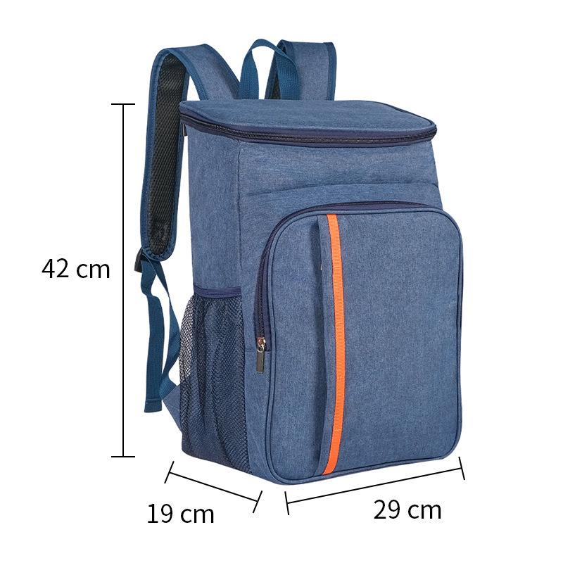 Cross-Border Large Capacity Insulated Picnic Backpack - Oxford Cloth, Double Shoulder Design