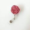 3D Flora Nurse Badge Reel Bow Flower Easy Pull Buckle Retractable Badge Holder  Hospital Use