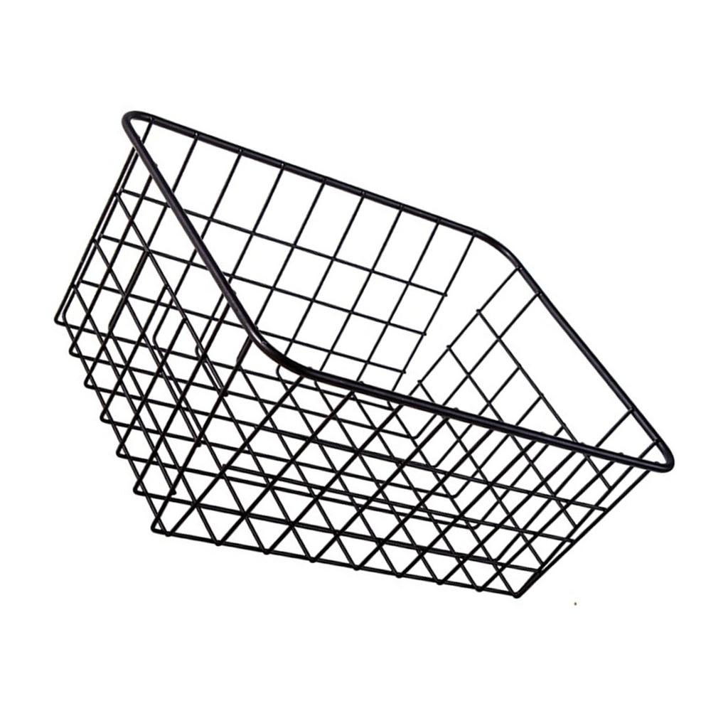 Wire Storage Baskets House Decor Bins for Kitchen Cabinets Pantry Bathroom Laundry Room Refridge