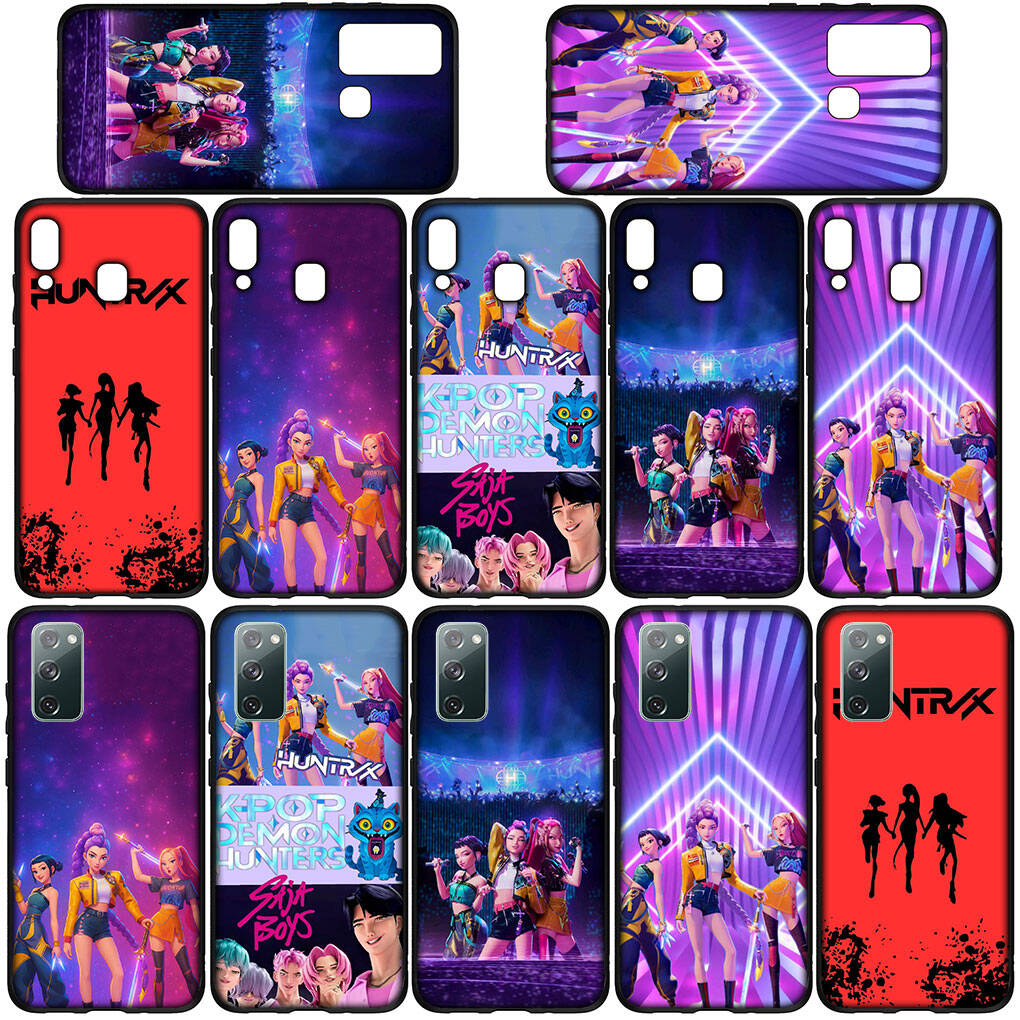 Für Samsung Galaxy S25 S24 S23 S22 Ultra FE Plus A17 A37 A57 A56 A55 A06 A16 A15 A36 A26 A35 A05 A25 A54 A34 Hülle Rumi Mira KPop Dämon Zoey Hunters X