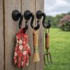 Heavy-duty Cast Iron Wall Hooks Decorative Tool Storage Rack Horticultural Hooks  Household