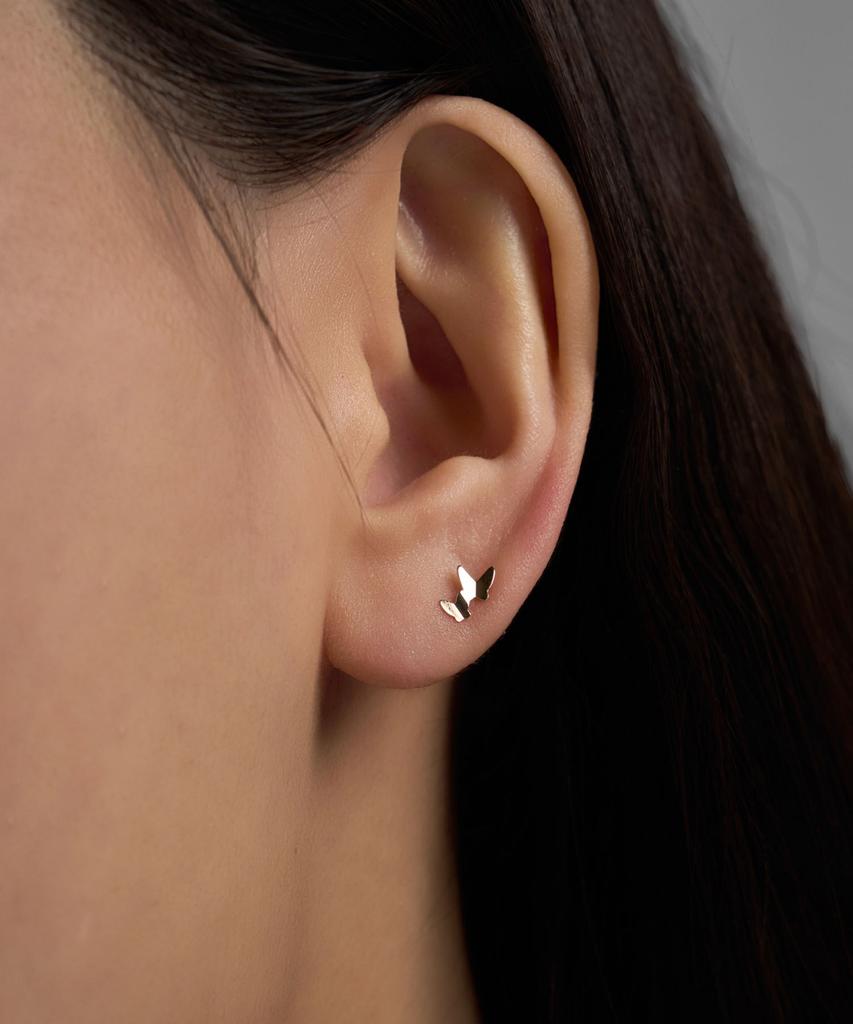 Lloyd Twin Butterfly 14K Gold Piercing Lpfp3030G
