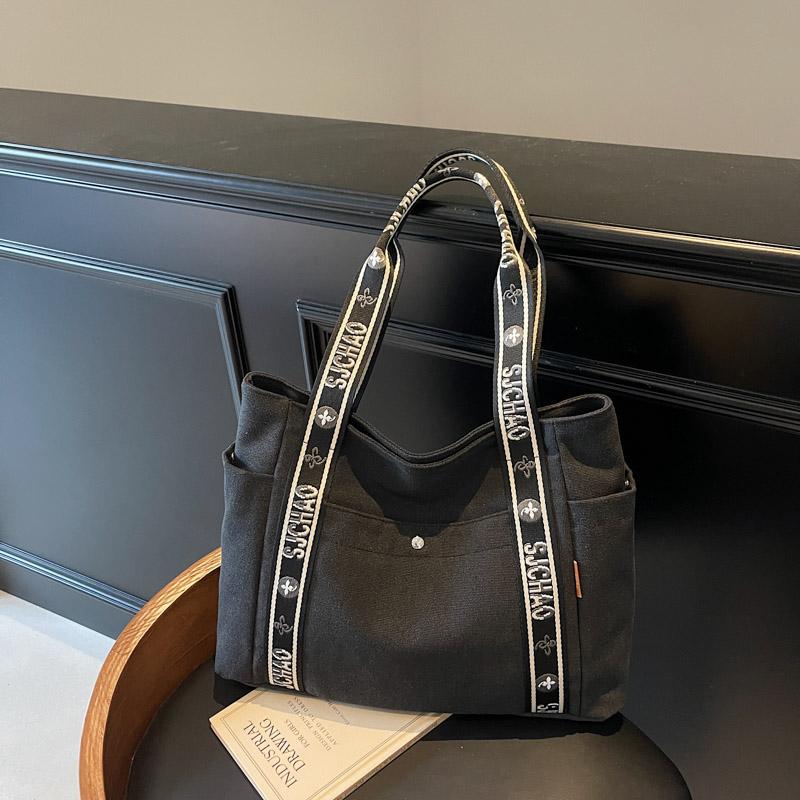 Casual Fashion Large Capacity Tote Bag Simple Travel Bag Women Large Shoulder Bag  Tote Handbag