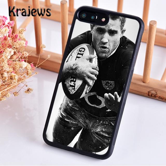 

Krajews Keep Calm and Play Rugby Phone Case Cover For iPhone 17 Air 16 15 14 plus 11 12 13 pro max Plus coque Fundas iPhone 13