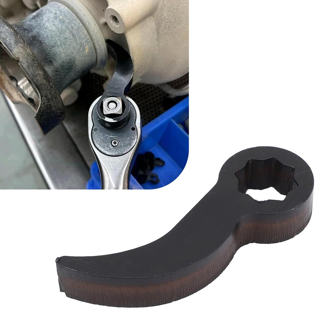 Pry Bar Wrench Adapter Head for Drive Pry Wrench CRV Steel Pry Bar Adapter Head for Various Pry Bars and 3/8-Inch Tools, Tools, 9.5x1.5cm / 3.75x0.6in