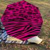 1PC Leopard Print Zebra Stripes Umbrella-8-Rib Reinforced, Automatic Open, Lightweight & Durable, Cute Fashion Accessory for Outdoor-T370