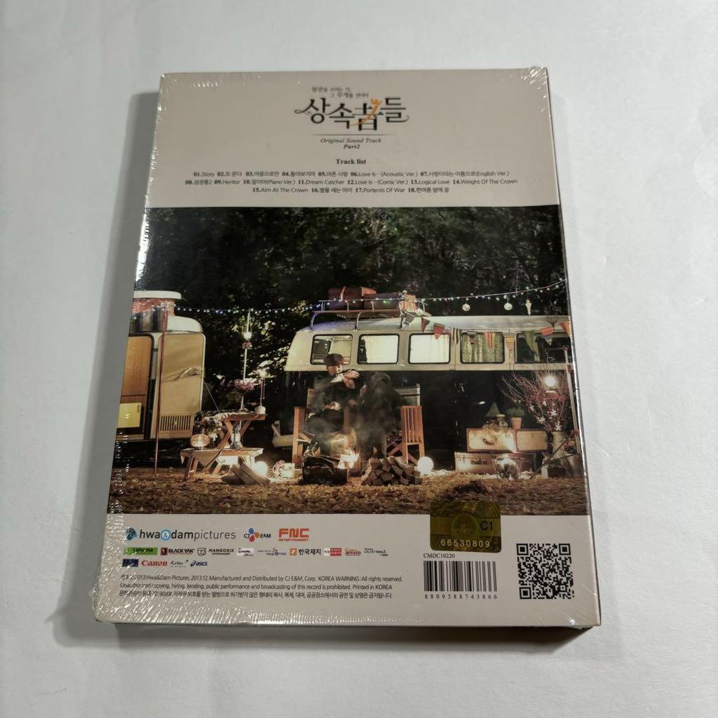 [USED] The Heirs Soundtrack OST CD Lee Min Ho Park Shin Hye