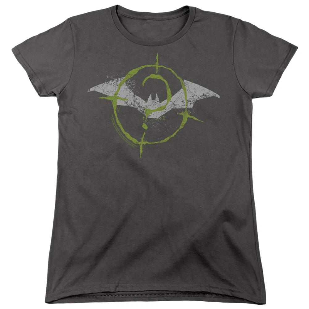 The Batman  Scribbles Bat Logo  Women s T-Shirt 2XL