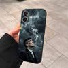 Movie P-Peaky-S B-Blinders Phone Case For IPhone 17 16 15 14 13 12 11 Pro Max Plus Mini Soft Black Cover