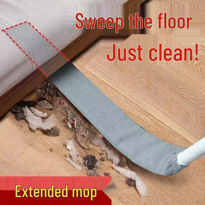 Ultra-Thin Telescopic Dust Duster for Bed Bottoms and Gaps