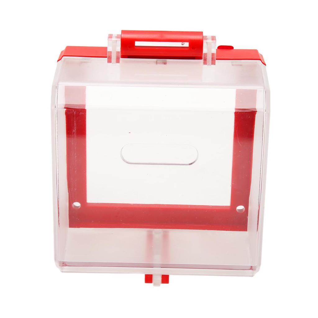 Emergency Stop Switch Cover Transparent LOTO Push Button Switch Protector for Electrical Equipments